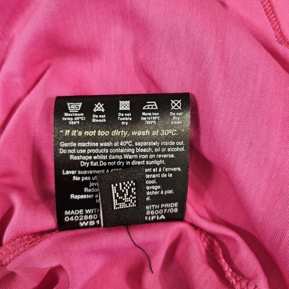 Ted Baker Hot Pink Oversized Short-Sleeved Top - Picture 6 of 7